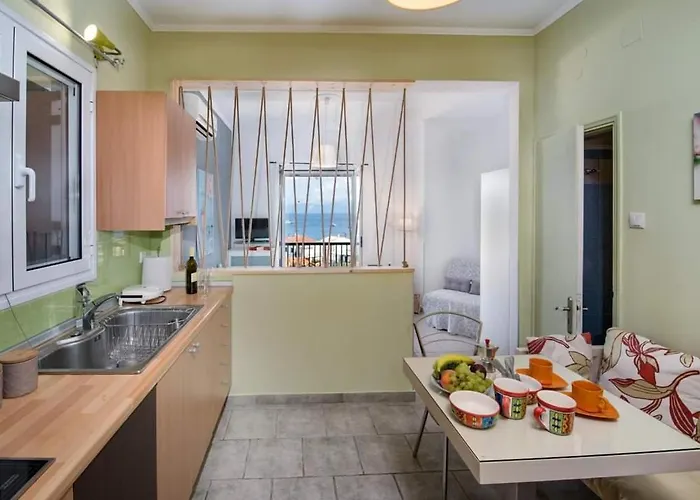 Fenia's - Charming Seaview Getaway In Gaios, Paxos Lejlighed Gaios