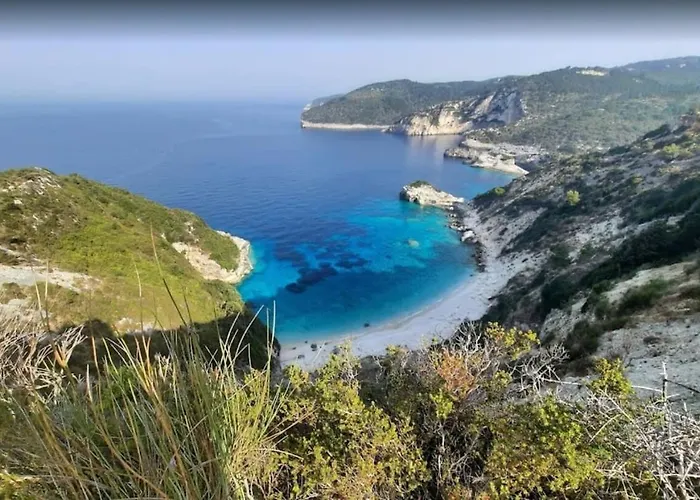 Fenia's - Charming Seaview Getaway In Gaios, Paxos Lejlighed *